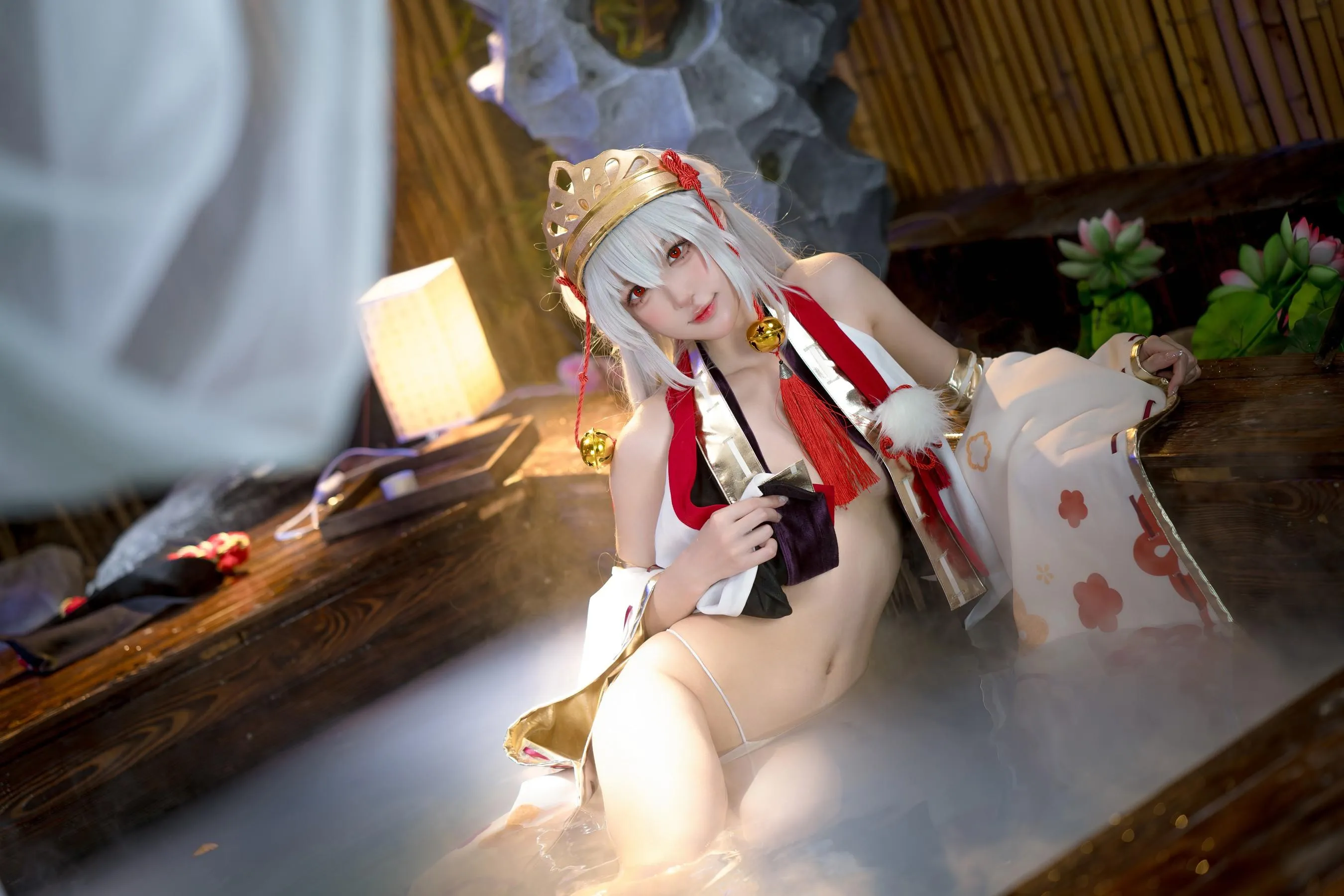 阿包也是兔娘 – NO.83 巫女浴池 [59P]插图9